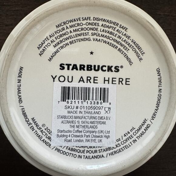 NEW Starbucks Paris France You Are Here YAH Boxed Coffee Mug 14 0z 2025 Eiffel - Picture 12 of 12
